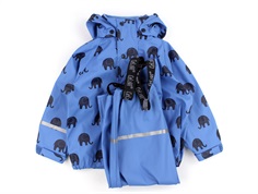 CeLaVi blue elephant rain gear pants and jacket